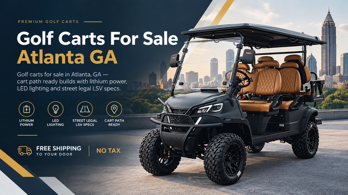Golf Carts For Sale Atlanta GA