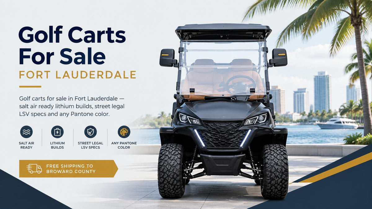 Golf Carts For Sale Fort Lauderdale