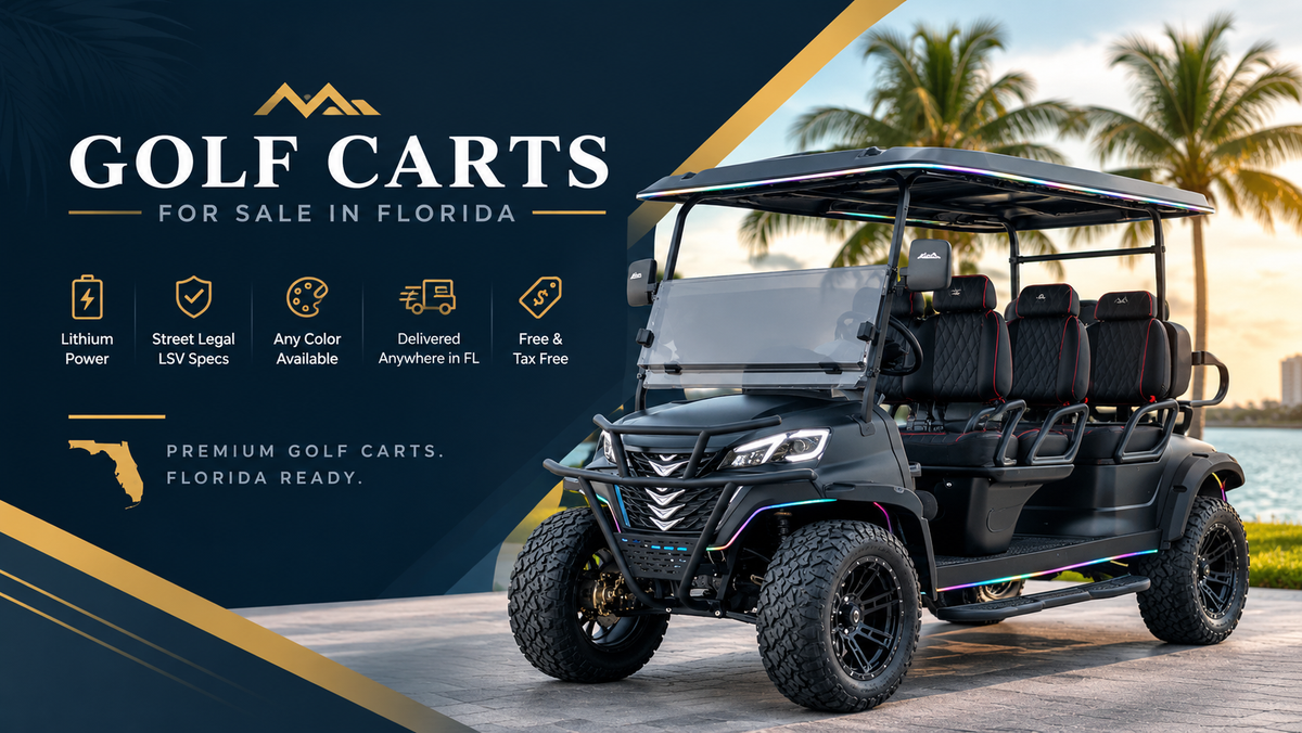Golf Carts for Sale in Florida