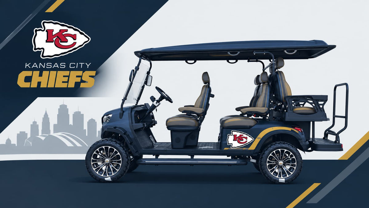 Kansas City Chiefs Golf Cart – Backyard Escapism, Inc
