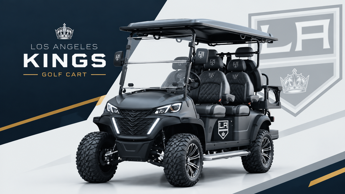 Los Angeles Kings Golf Carts – Backyard Escapism, Inc