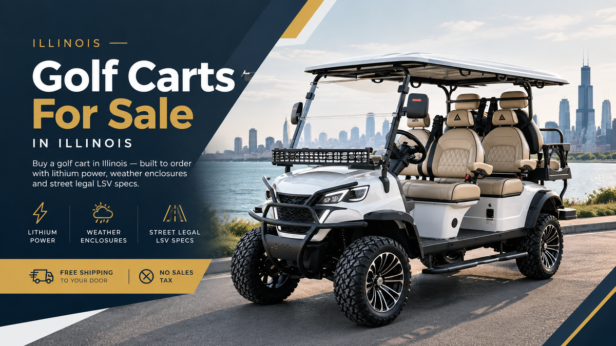 Golf Carts For Sale in Illinois