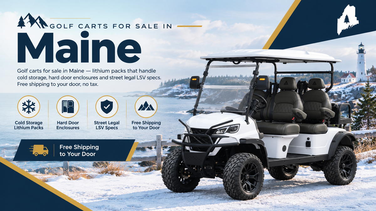 Golf Carts For Sale in Maine