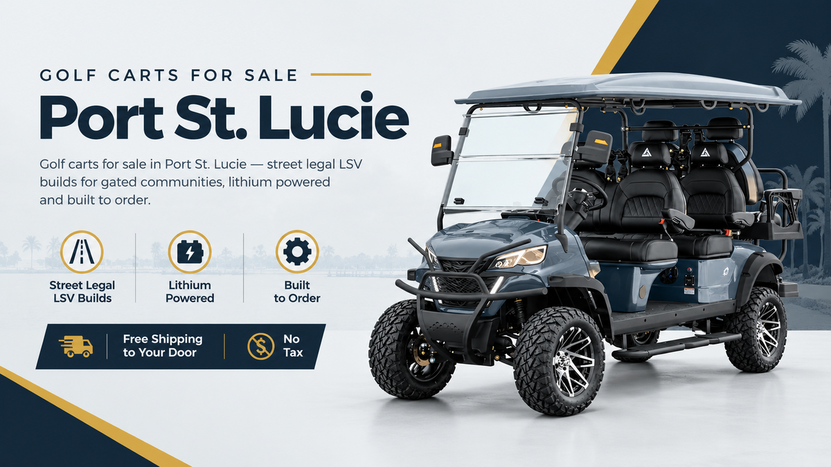 Golf Carts For Sale Port St Lucie