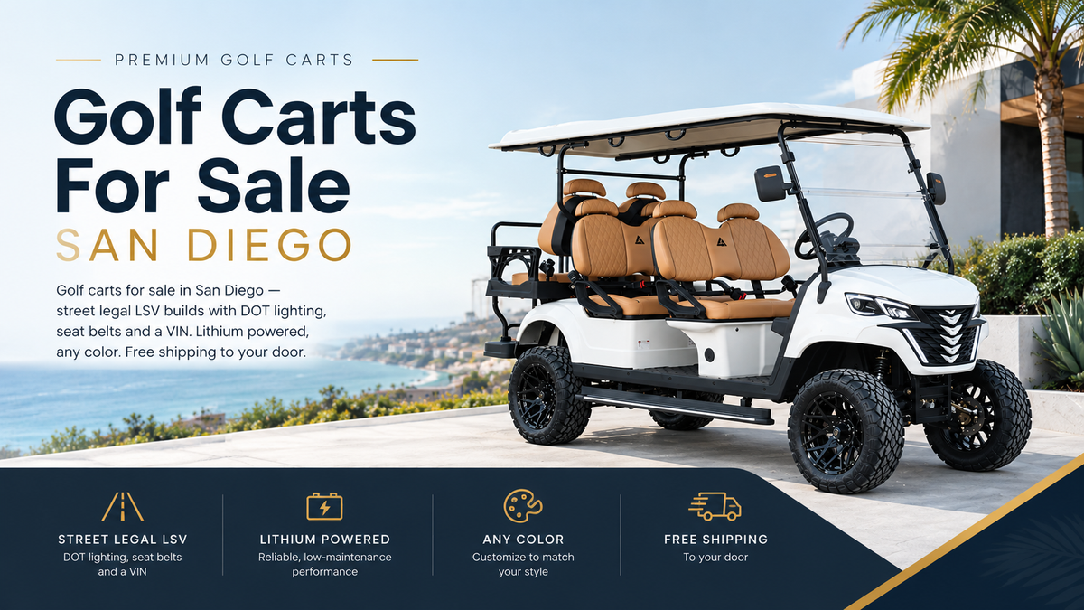 Golf Carts For Sale San Diego