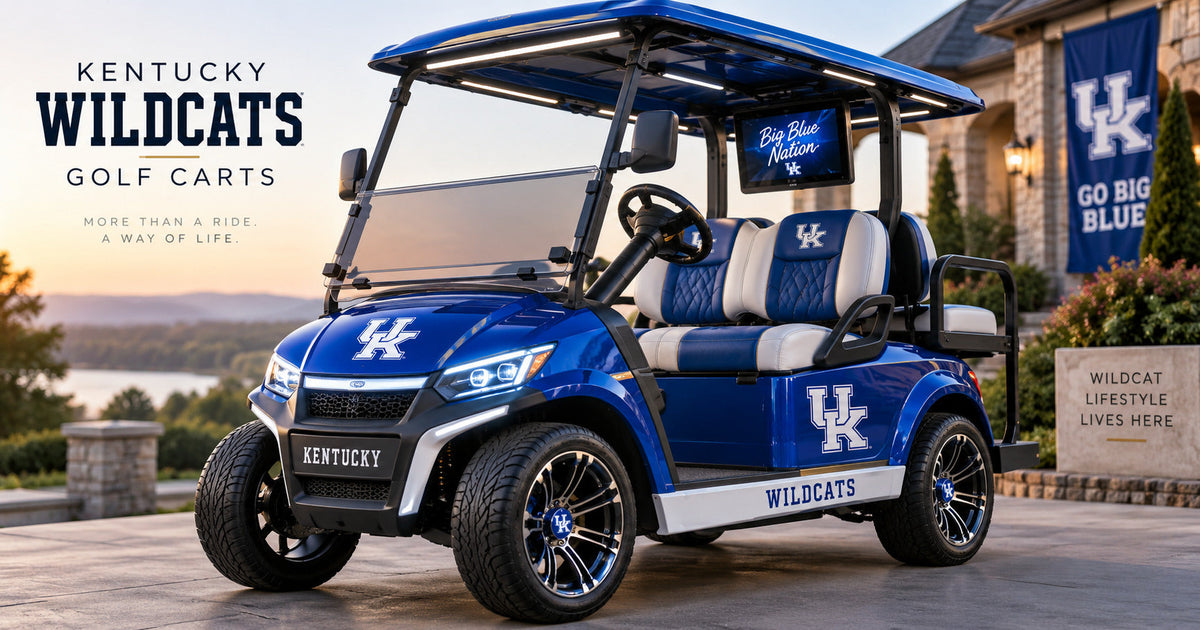 Kentucky Wildcats Golf Carts – Backyard Escapism, Inc