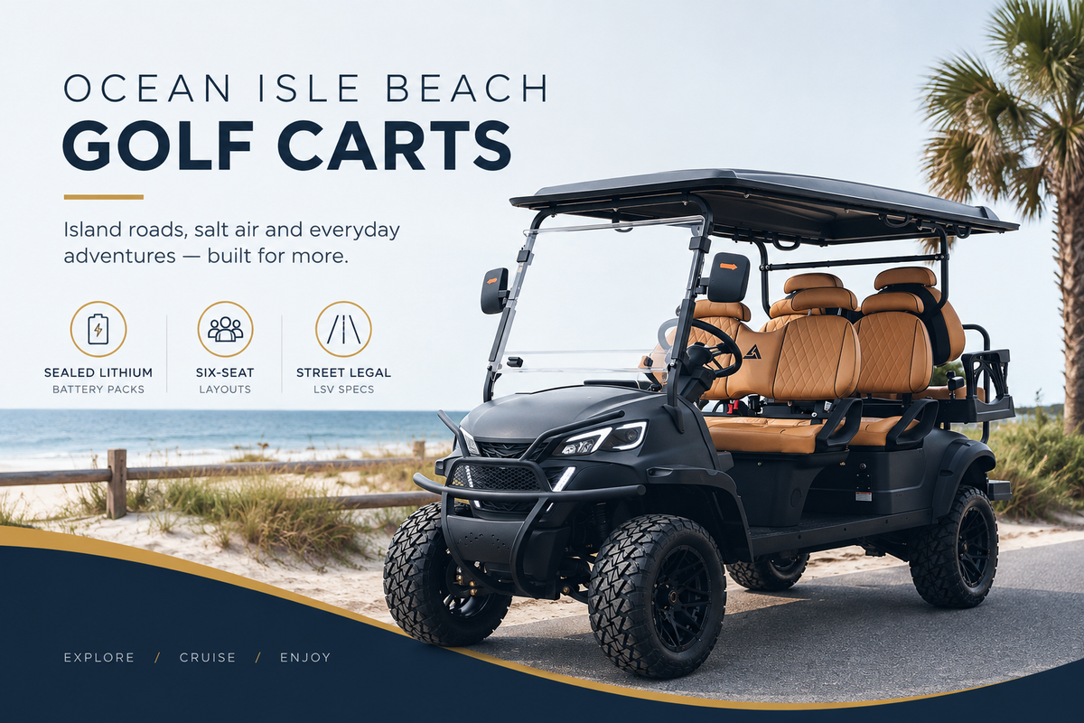 Ocean Isle Beach Golf Carts