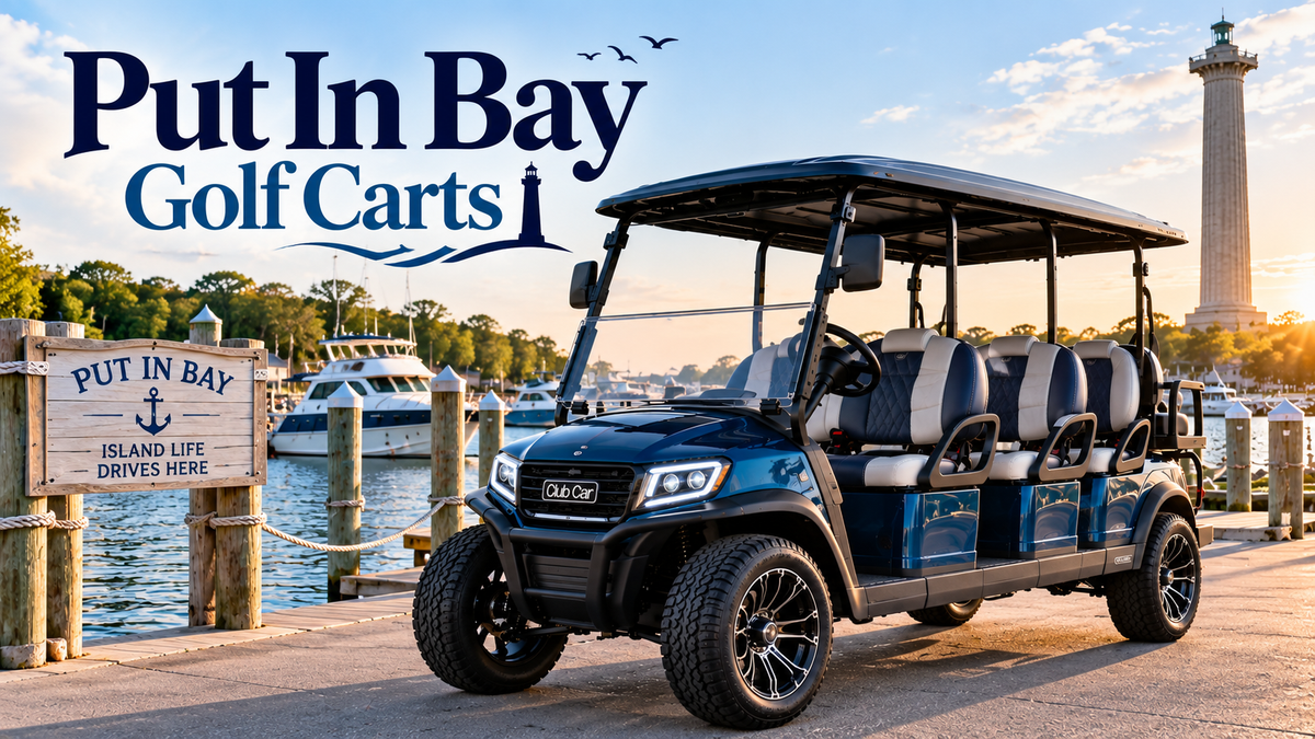put in bay golf carts
