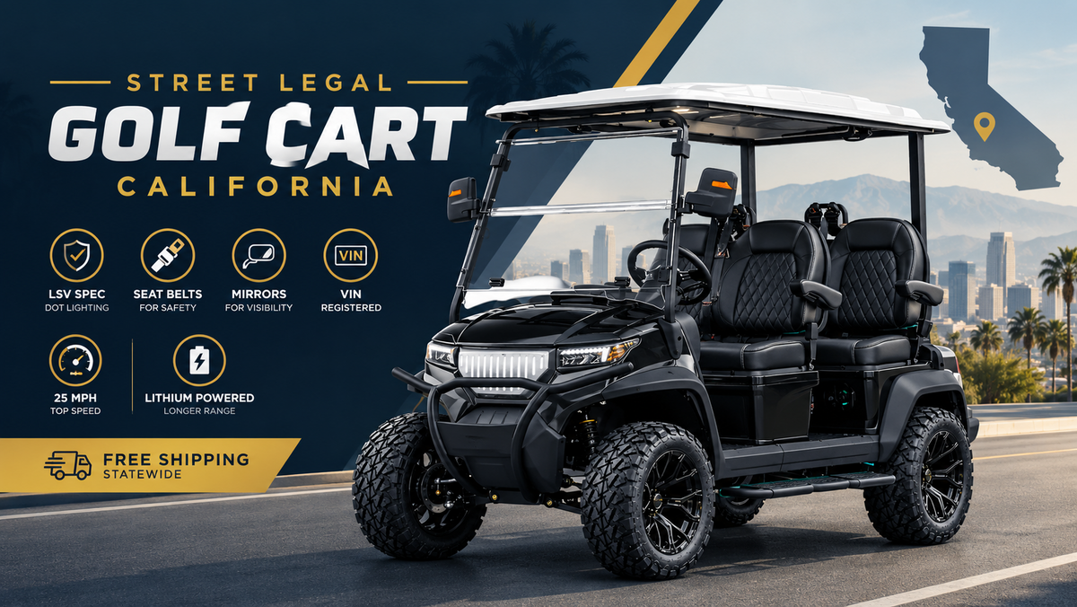 Street Legal Golf Cart California