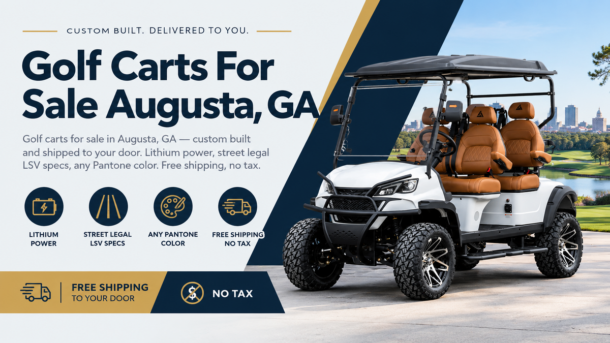 Golf Carts For Sale Augusta GA