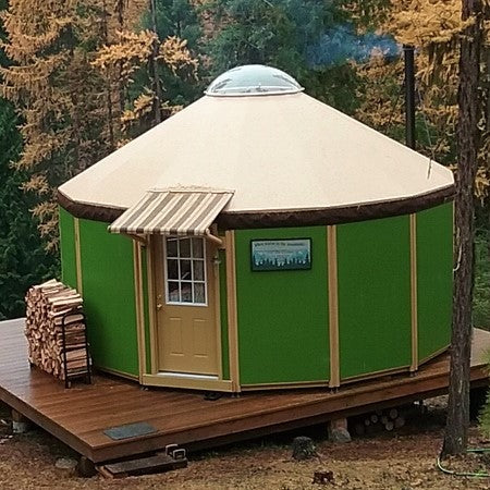 ◆YURT◆ [Exclusive]Fig_4Colors Sequoia Forty One | 41-Foot Yurt Kit | Extra-Large Wooden