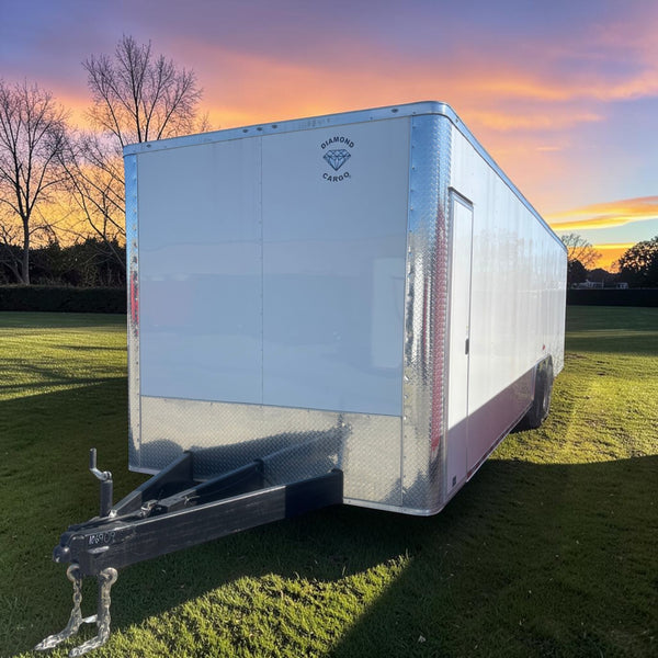 30ft Enclosed Trailer Custom, 8.5 x 30 Ultimate Auto, ATV, and Toy Hauler – Premium Build Cargo, Landscape, or Race Trailer