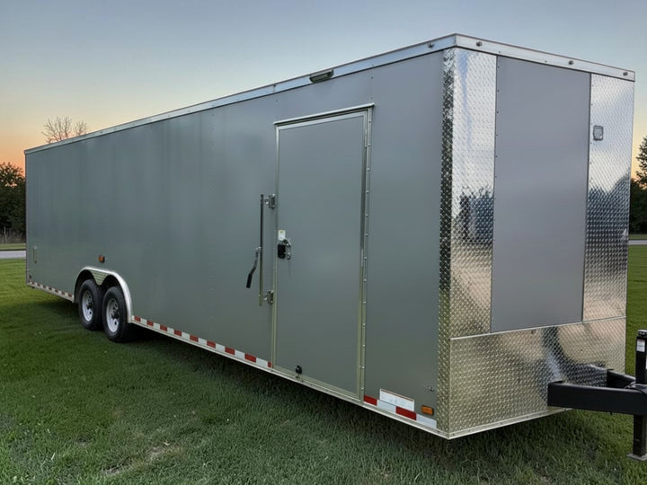 30ft Enclosed Trailer Custom, 8.5 x 30 Ultimate Auto, ATV, and Toy Hauler – Premium Build Cargo, Landscape, or Race Trailer