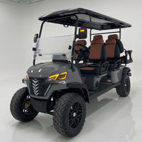 6 Seater Golf Cart Street Legal 72v Lithium Electric LSV with LED Lights