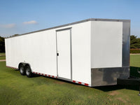 28ft Enclosed Trailer Custom, 8.5 x 28 Ultimate Auto, ATV, and Toy Hauler – Premium Build Cargo, Landscape, or Race Trailer