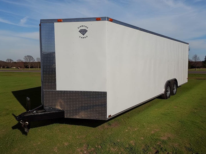 32ft Enclosed Trailer Custom, 8.5 x 32 Ultimate Auto, ATV, and Toy Hauler – Premium Build Cargo, Landscape, or Race Trailer