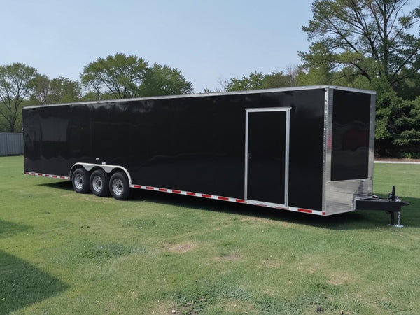 36ft Enclosed Trailer Custom, 8.5 x 36 Ultimate Auto, ATV, and Toy Hauler – Premium Build Cargo, Landscape, or Race Trailer
