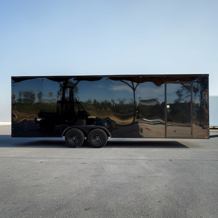 26ft Enclosed Trailer Custom, 8.5 x 26 Ultimate Auto, ATV, and Toy Hauler – Premium Build Cargo, Landscape, or Race Trailer