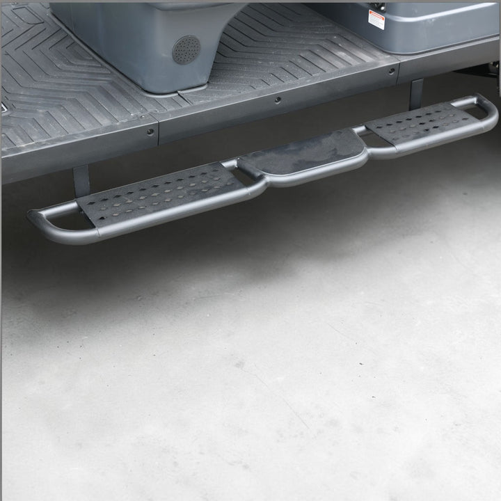 Matte Black grey 6 Seater With Beige Seats - 206ah Extended Range Lifted Golf Cart