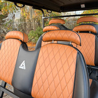 Matte Black 6 Seater 206ah Extended Range Golf Cart