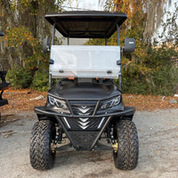 Matte Black 4 Seater 72v Lithium Golf Cart