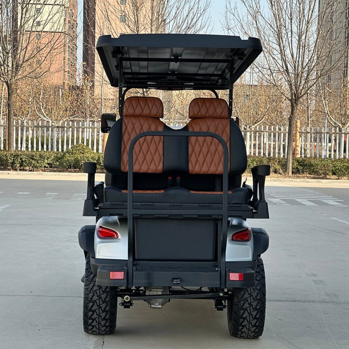 Space Gray - Matte 6 Seater Golf Cart - 72v Lithium