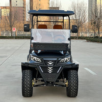 Gunmetal 6 Seater Golf Cart - 72v Lithium