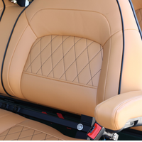 Black Green 6 Seater Golf Cart With Saddle Seats - 206ah Extended Range Golf Cart LSV