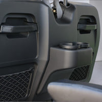 Jet Black 4 Forward Golf Cart With Black Seats - 150ah EcoBattery LSV