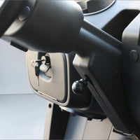 Jet Black 4 Forward Golf Cart With Black Seats - 150ah EcoBattery LSV