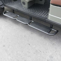 Tarpaulin Grey 6 Seater Golf Cart With Dark Brown Seats - 206ah Extended Range Golf Cart LSV