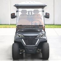 Basalt Grey 8 Seater With Saddle Seats - 206ah Extended Range Golf Cart LSV
