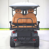Basalt Grey 8 Seater With Saddle Seats - 206ah Extended Range Golf Cart LSV