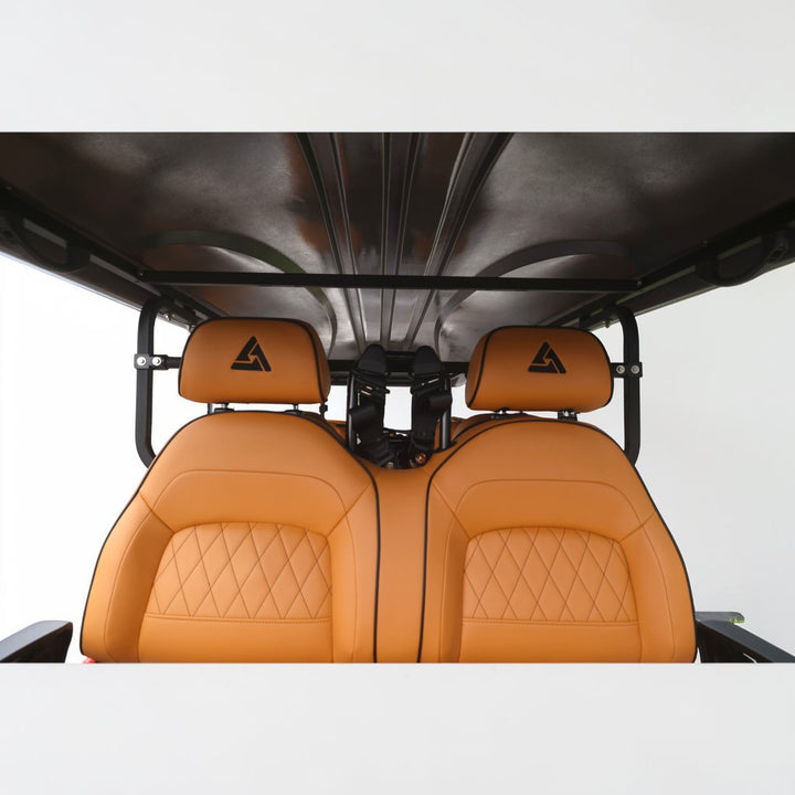 Basalt Grey 8 Seater With Saddle Seats - 206ah Extended Range Golf Cart LSV