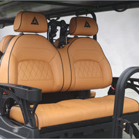 Basalt Grey 8 Seater With Saddle Seats - 206ah Extended Range Golf Cart LSV