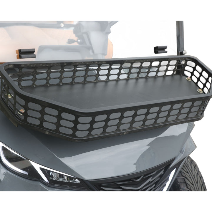 Basalt Grey 8 Seater With Saddle Seats - 206ah Extended Range Golf Cart LSV