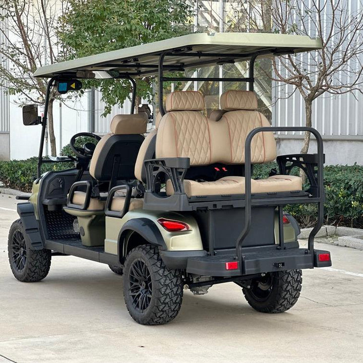 Graphite (Matte) 6 Seater Golf Cart - 72v Lithium