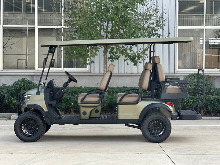 Graphite (Matte) 6 Seater Golf Cart - 72v Lithium