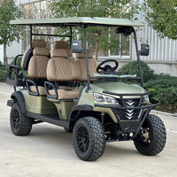 Graphite (Matte) 6 Seater Golf Cart - 72v Lithium