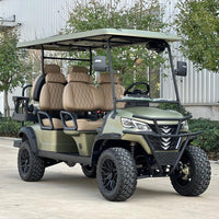 Graphite (Matte) 6 Seater Golf Cart - 72v Lithium