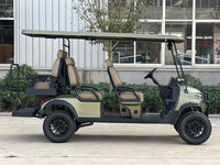 Graphite (Matte) 6 Seater Golf Cart - 72v Lithium