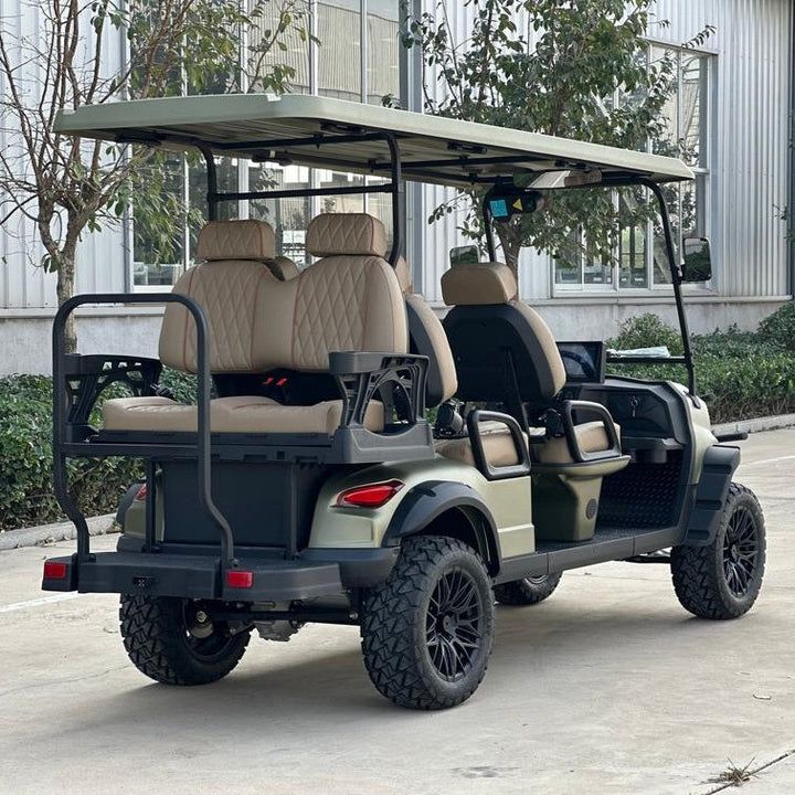 Graphite (Matte) 6 Seater Golf Cart - 72v Lithium