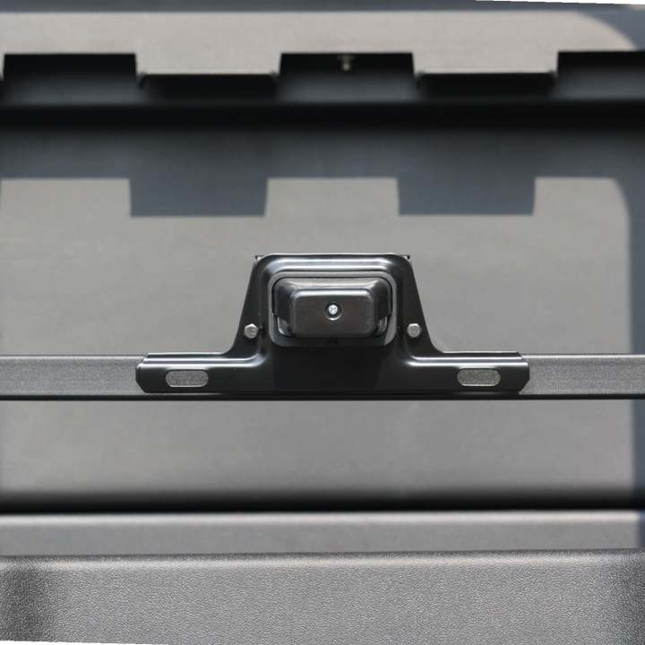 Black Grey 6 Seater Golf Cart With Dark Brown Seats - 206ah Extended Range Golf Cart LSV