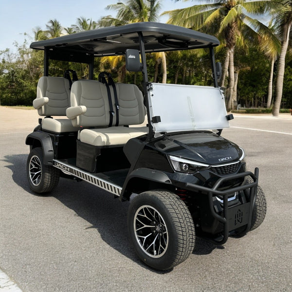 2025 Dach Apollo Golf Cart 72v 4 Forward Facing Street Legal LSV