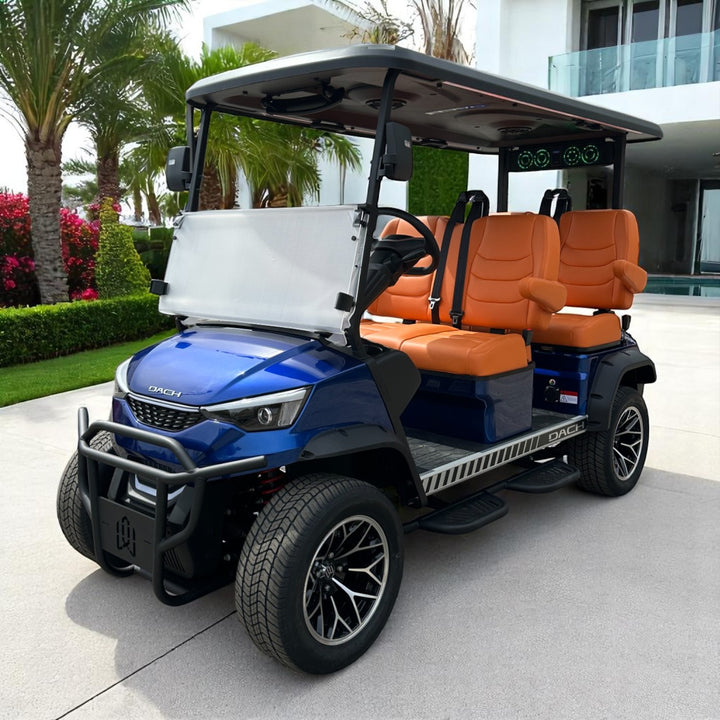 2025 Dach Apollo Golf Cart 72v 4 Forward Facing Street Legal LSV