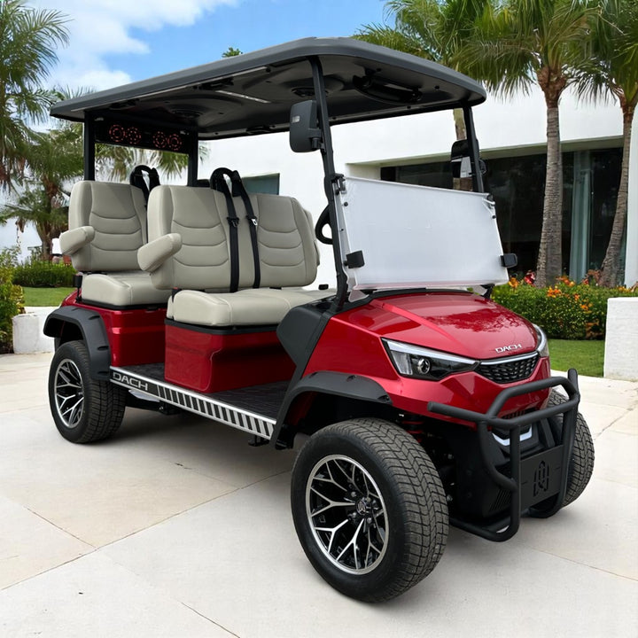 2025 Dach Apollo Golf Cart 72v 4 Forward Facing Street Legal LSV