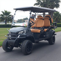 6 Seater Golf Cart Street Legal 48v Lithium Electric LSV with LED Lights