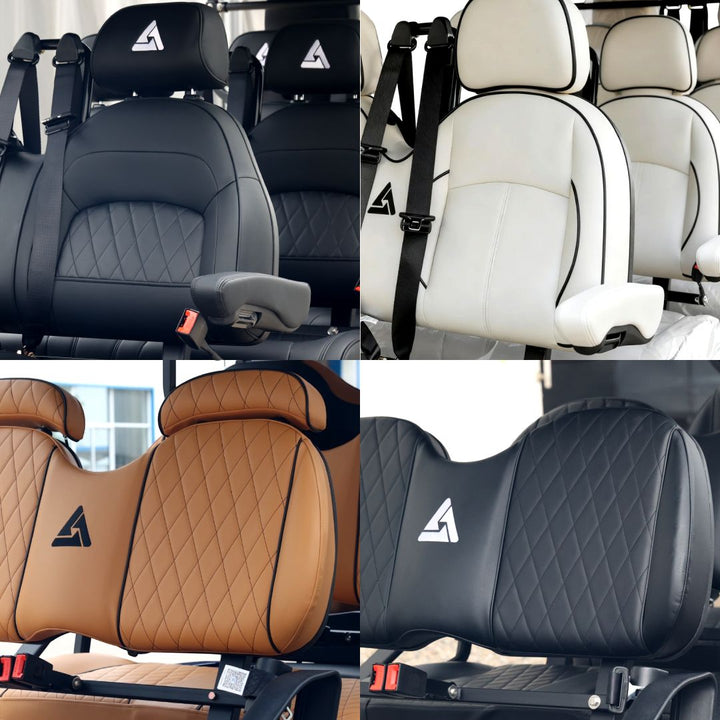 6 Seater Golf Cart Street Legal 48v Lithium Electric LSV with LED Lights