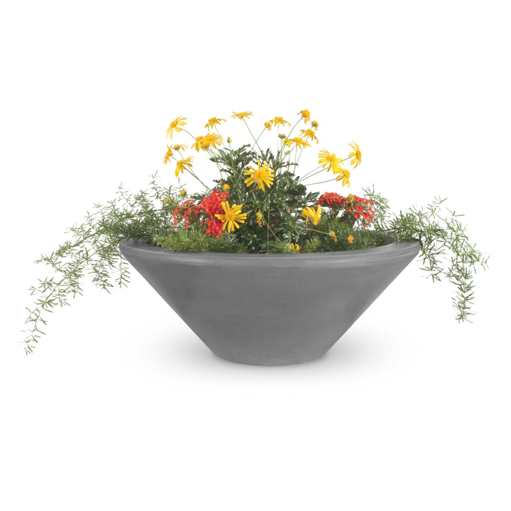 The Outdoor Plus 48" Cazo GFRC Planter Bowl