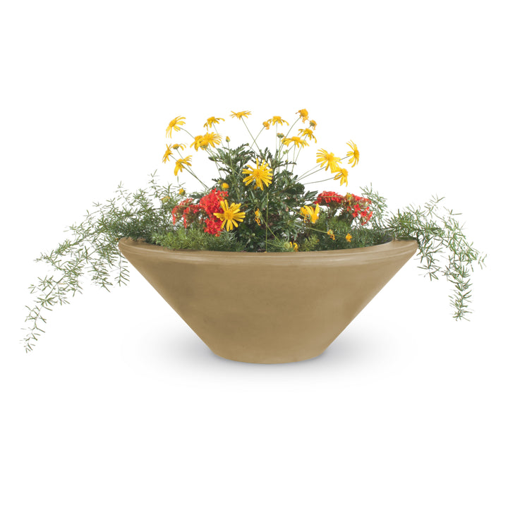 The Outdoor Plus 48" Cazo GFRC Planter Bowl